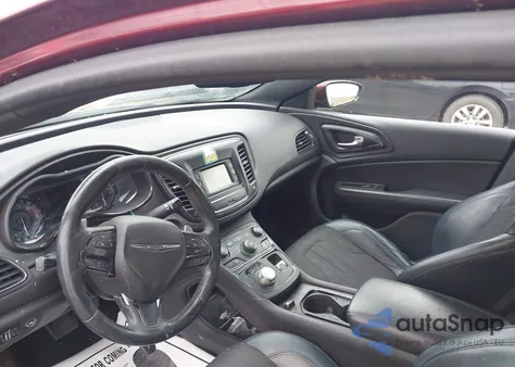 2015 Chrysler 200 S from USA, damaged, VIN 1C3CCCBB1FN687767